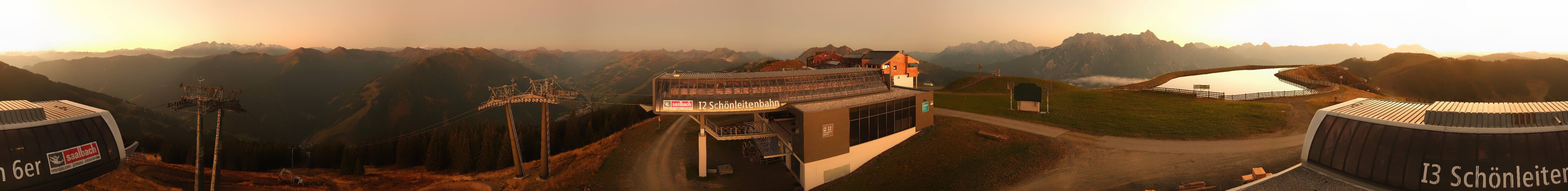 Archiv Foto Webcam Wildenkarkogel bei Saalbach