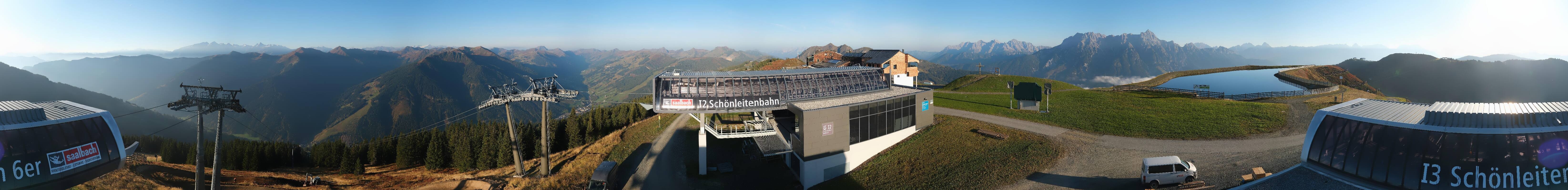 Archiv Foto Webcam Wildenkarkogel bei Saalbach