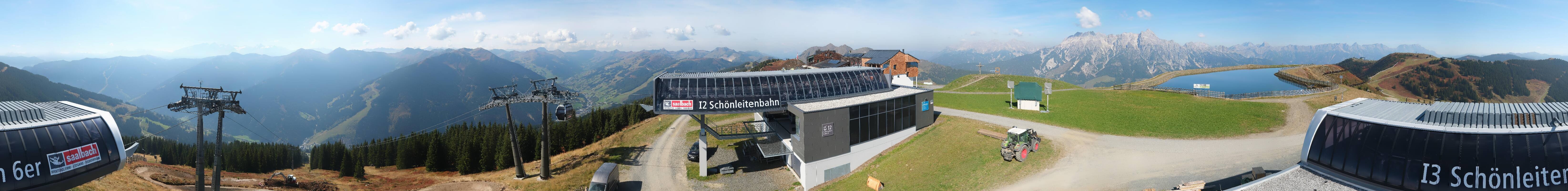 Archiv Foto Webcam Wildenkarkogel bei Saalbach