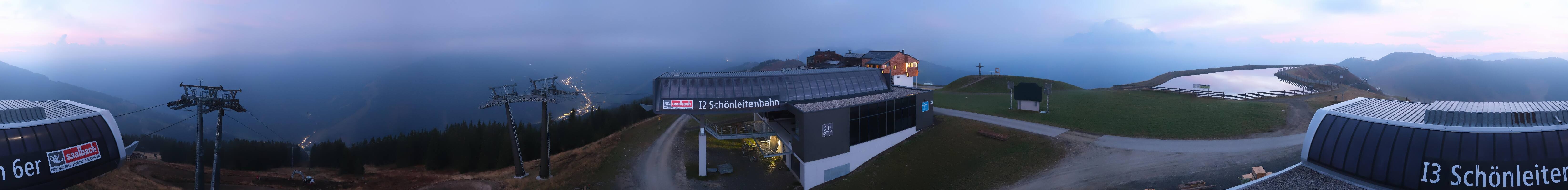 Archiv Foto Webcam Wildenkarkogel bei Saalbach
