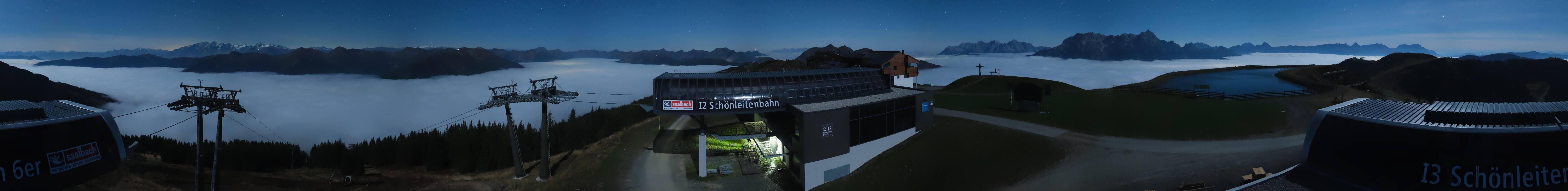 Archiv Foto Webcam Wildenkarkogel bei Saalbach