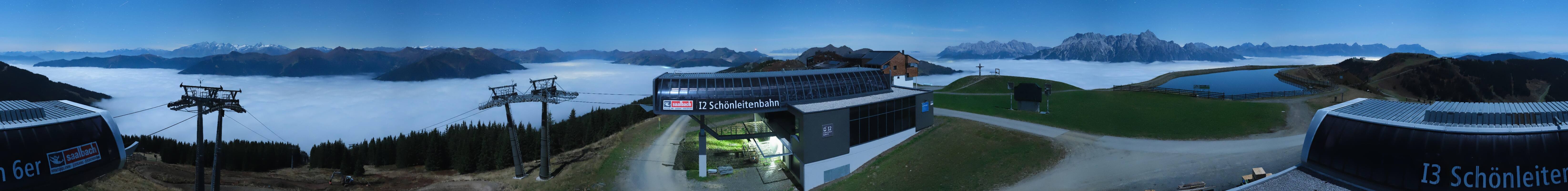 Archiv Foto Webcam Wildenkarkogel bei Saalbach
