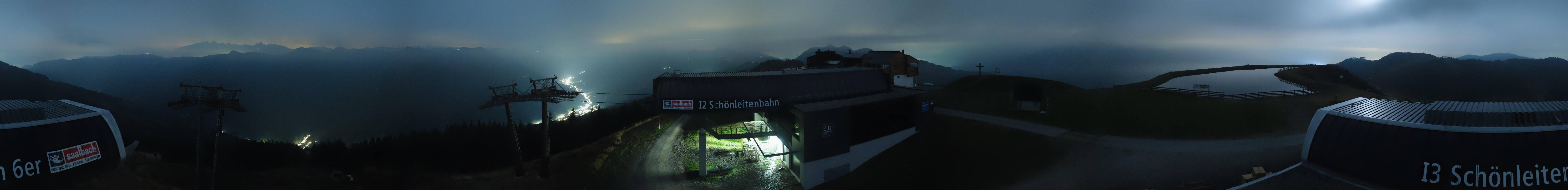 Archived image Webcam Wildenkarkogel (Saalbach)