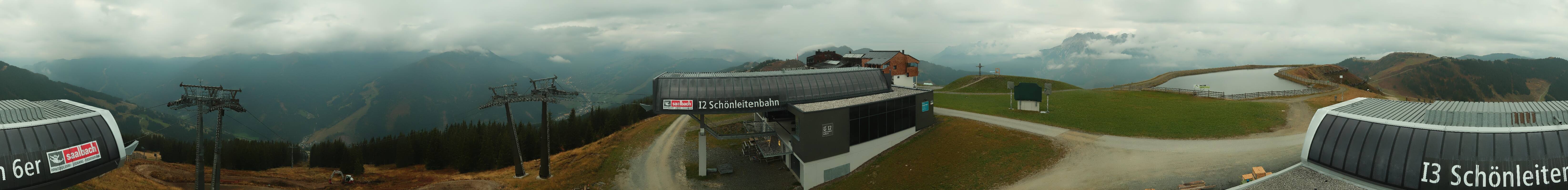 Archived image Webcam Wildenkarkogel (Saalbach)