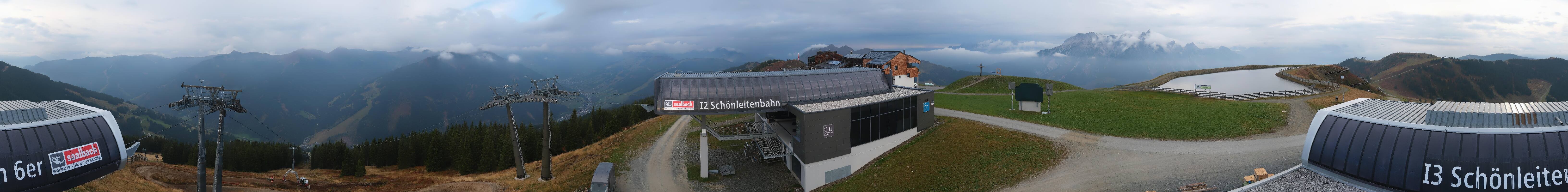 Archived image Webcam Wildenkarkogel (Saalbach)