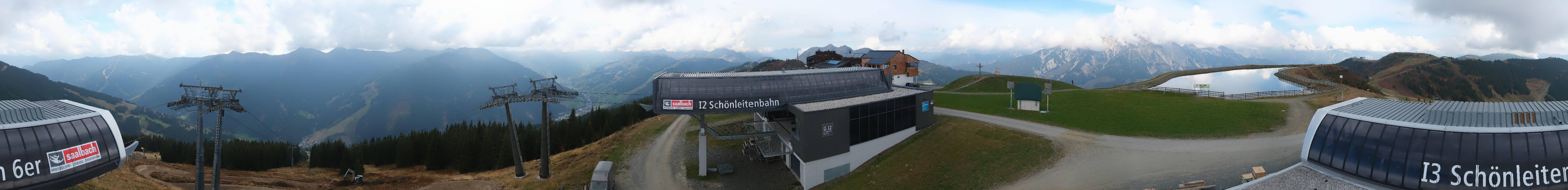 Archived image Webcam Wildenkarkogel (Saalbach)