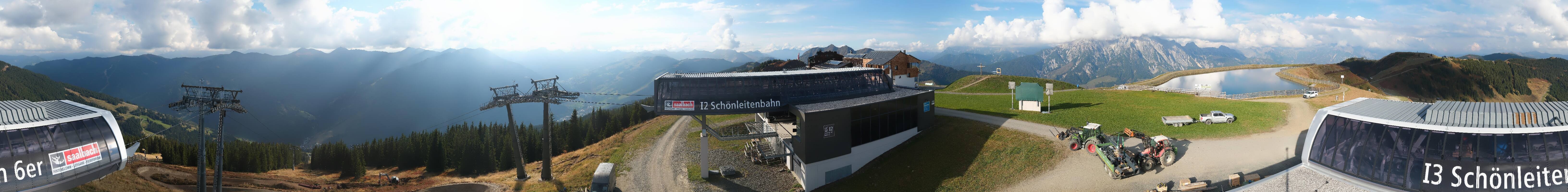 Archived image Webcam Wildenkarkogel (Saalbach)