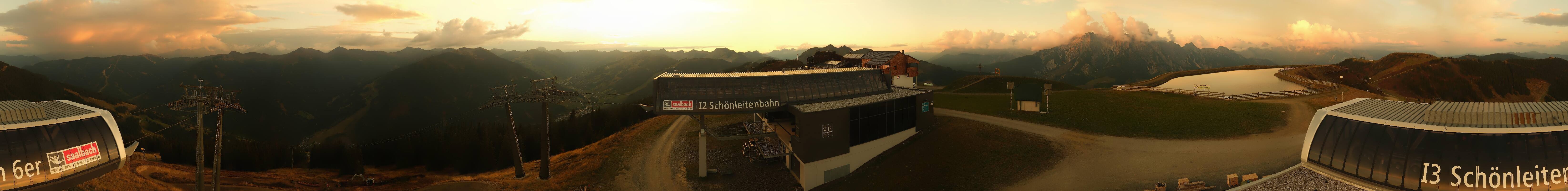 Archived image Webcam Wildenkarkogel (Saalbach)