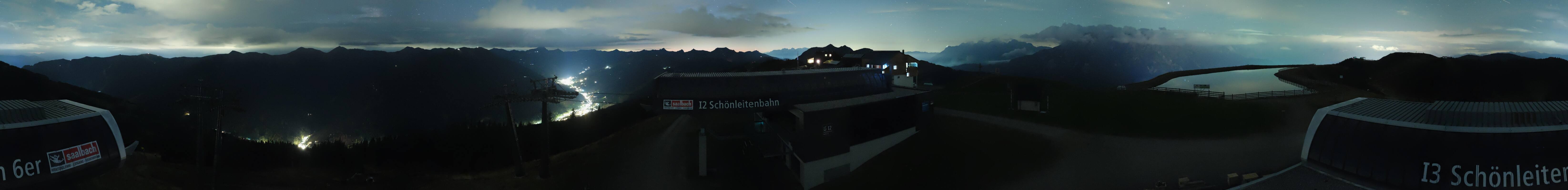 Archived image Webcam Wildenkarkogel (Saalbach)