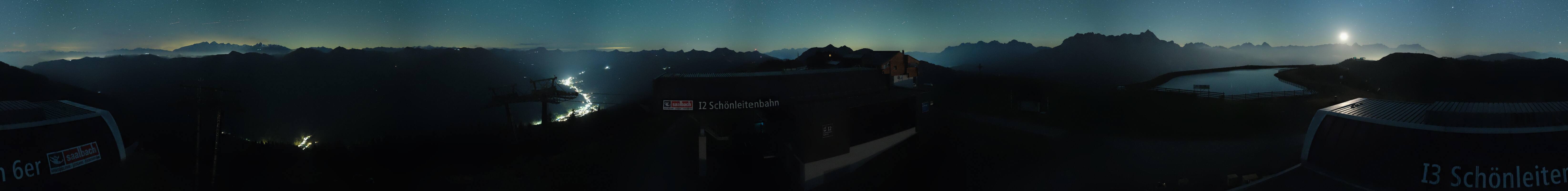 Archiv Foto Webcam Wildenkarkogel bei Saalbach
