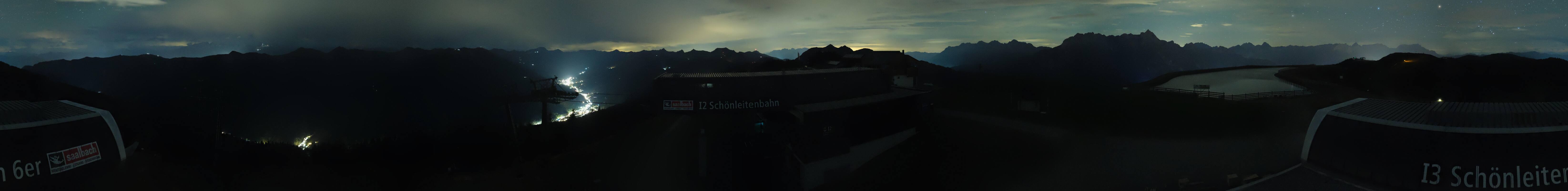 Archived image Webcam Wildenkarkogel (Saalbach)