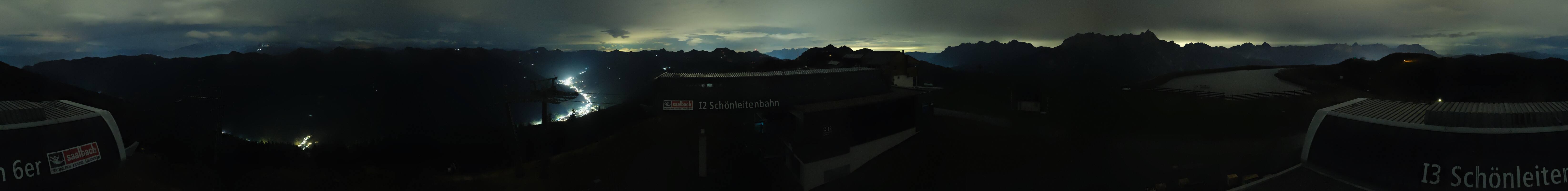 Archived image Webcam Wildenkarkogel (Saalbach)