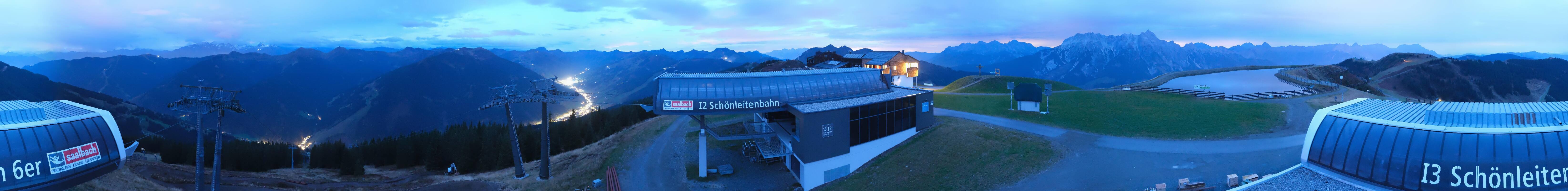 Archived image Webcam Wildenkarkogel (Saalbach)