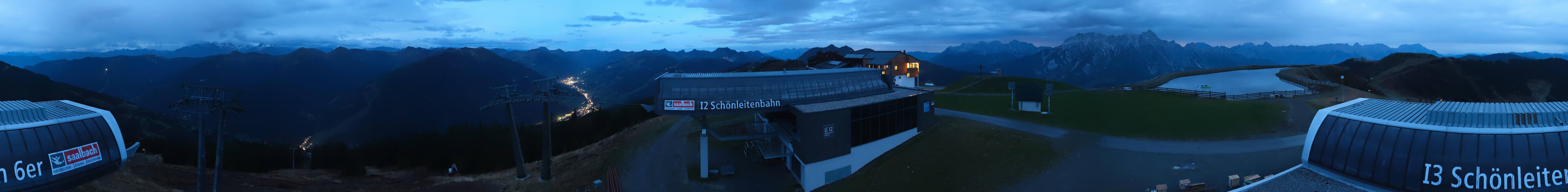 Archived image Webcam Wildenkarkogel (Saalbach)
