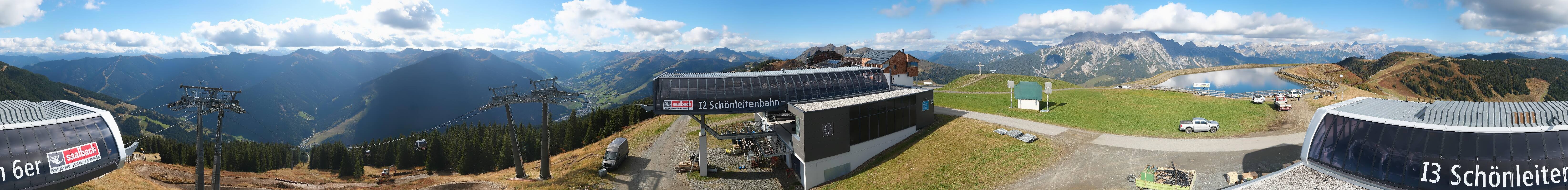 Archiv Foto Webcam Wildenkarkogel bei Saalbach
