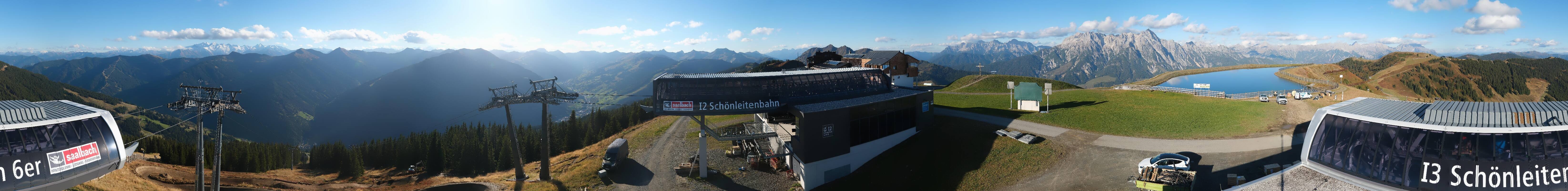 Archiv Foto Webcam Wildenkarkogel bei Saalbach