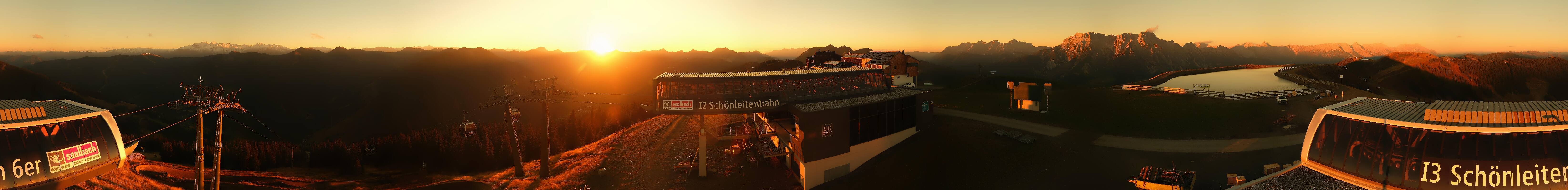 Archiv Foto Webcam Wildenkarkogel bei Saalbach