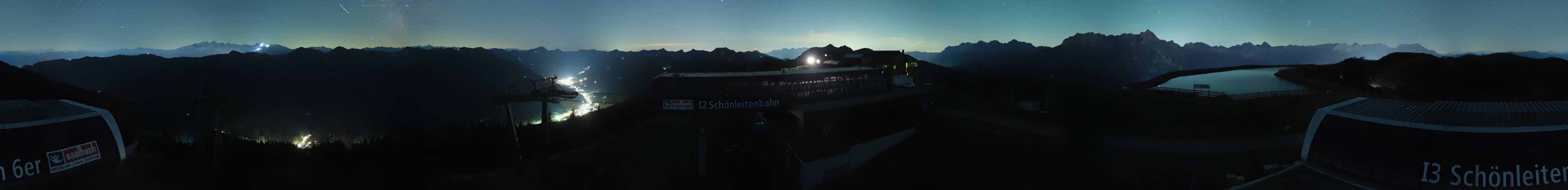 Archiv Foto Webcam Wildenkarkogel bei Saalbach