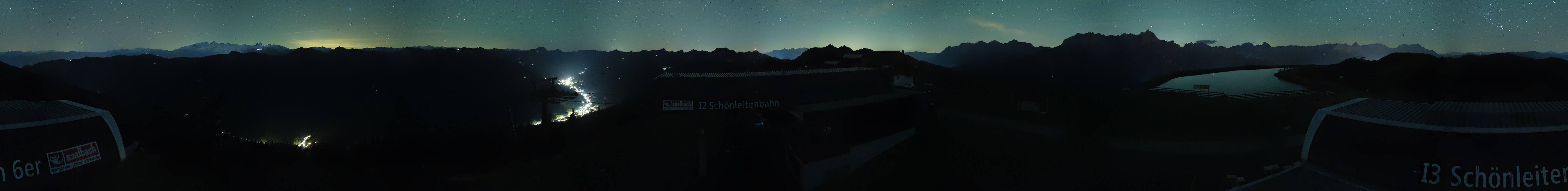 Archiv Foto Webcam Wildenkarkogel bei Saalbach