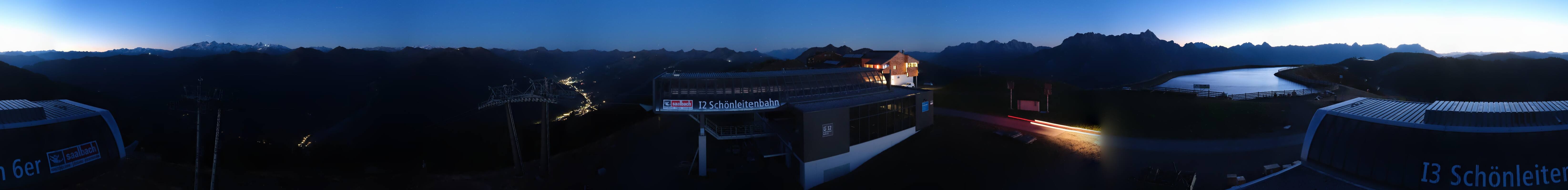Archiv Foto Webcam Wildenkarkogel bei Saalbach