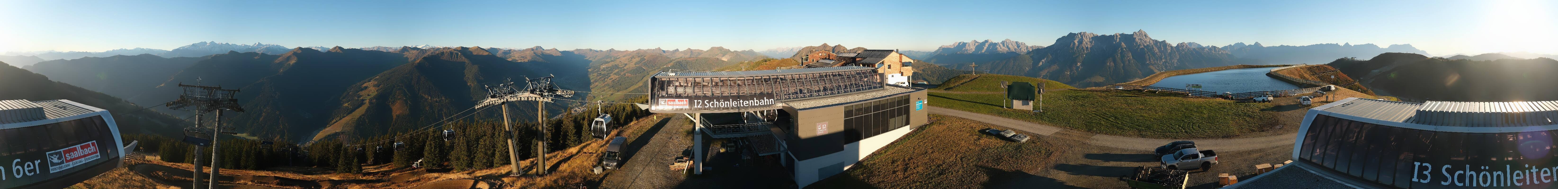 Archiv Foto Webcam Wildenkarkogel bei Saalbach
