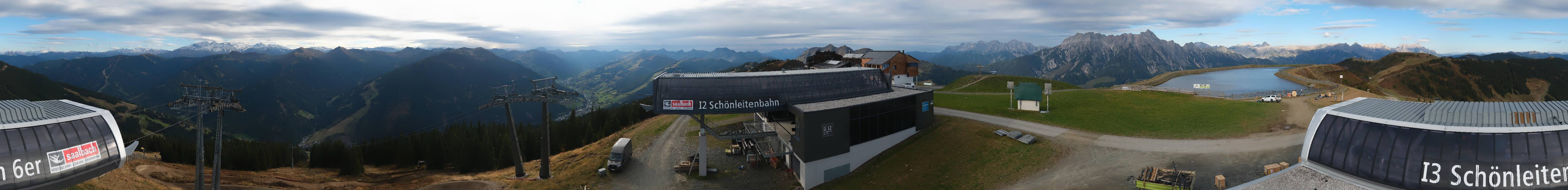Archiv Foto Webcam Wildenkarkogel bei Saalbach