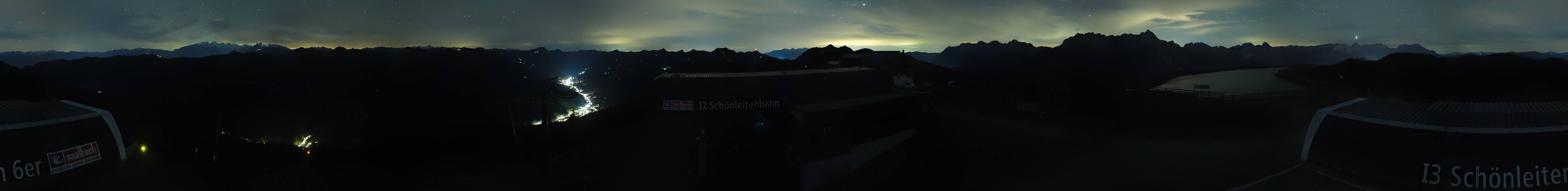 Archived image Webcam Wildenkarkogel (Saalbach)