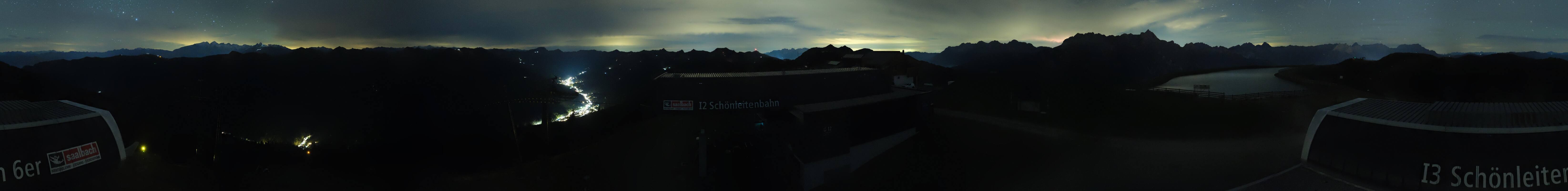 Archived image Webcam Wildenkarkogel (Saalbach)