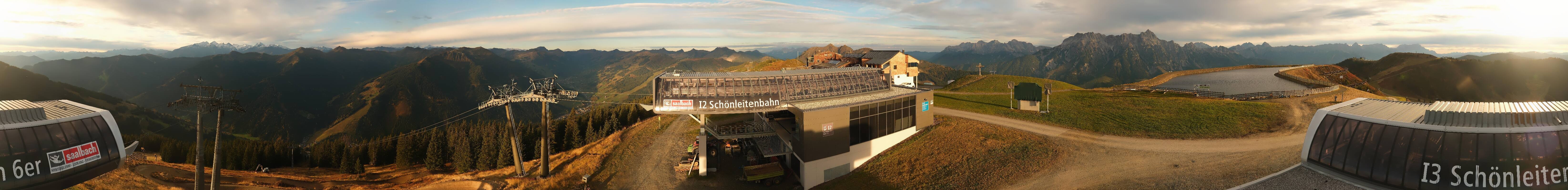 Archived image Webcam Wildenkarkogel (Saalbach)