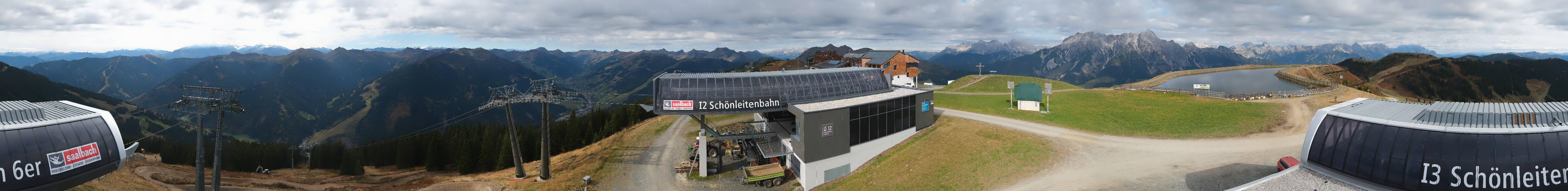 Archiv Foto Webcam Wildenkarkogel bei Saalbach