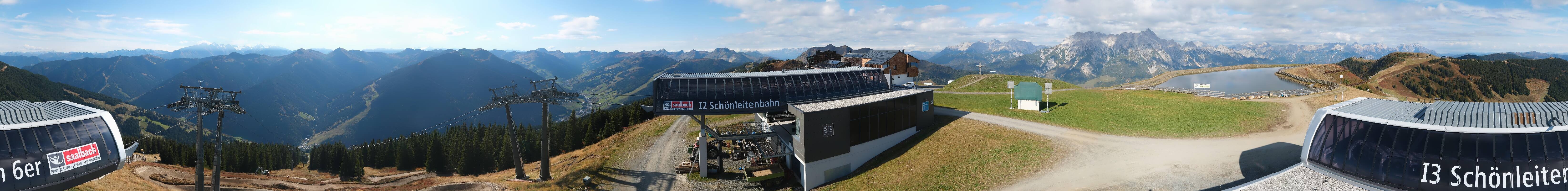 Archiv Foto Webcam Wildenkarkogel bei Saalbach