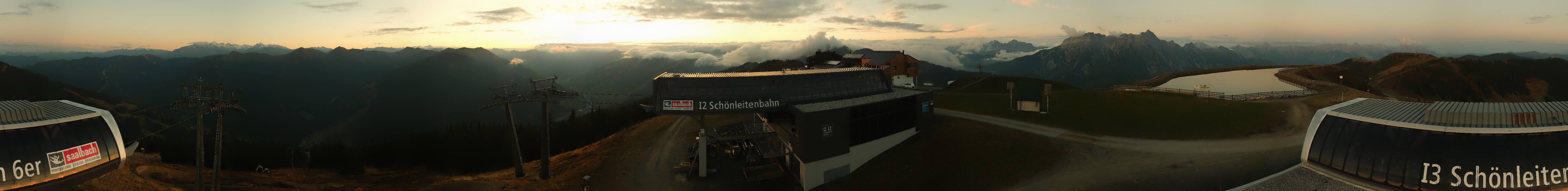 Archiv Foto Webcam Wildenkarkogel bei Saalbach