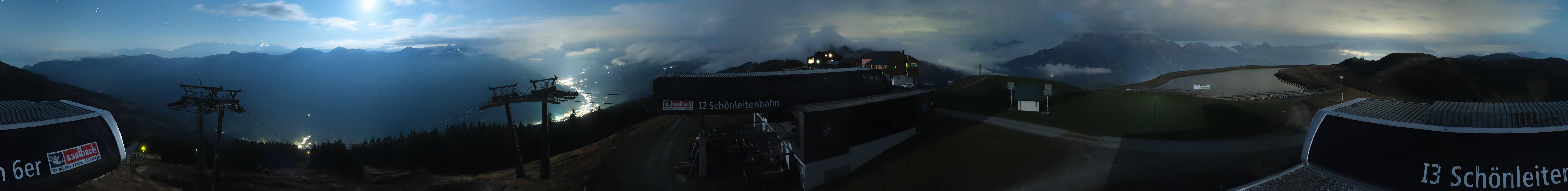 Archiv Foto Webcam Wildenkarkogel bei Saalbach