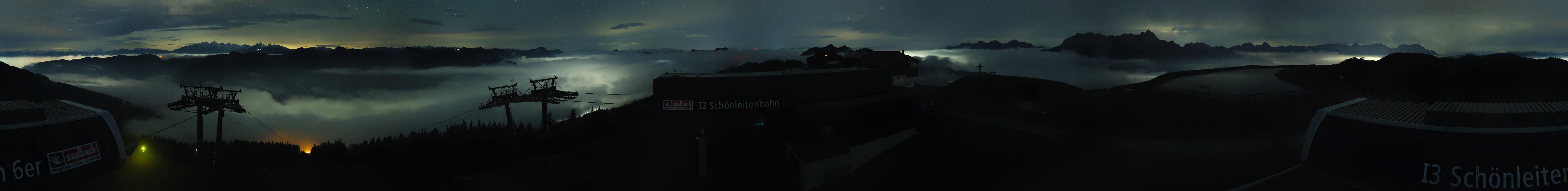 Archiv Foto Webcam Wildenkarkogel bei Saalbach