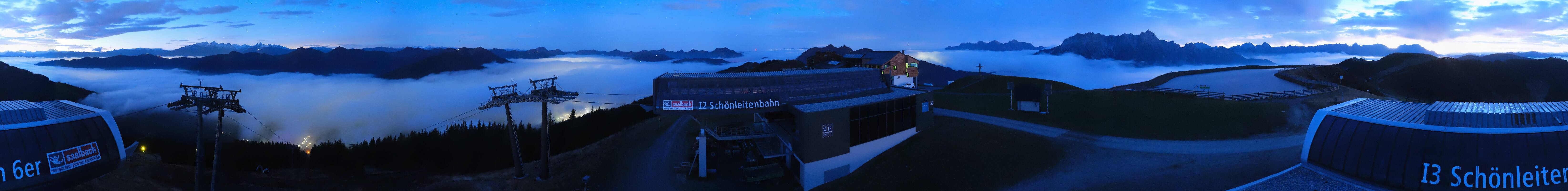 Archiv Foto Webcam Wildenkarkogel bei Saalbach