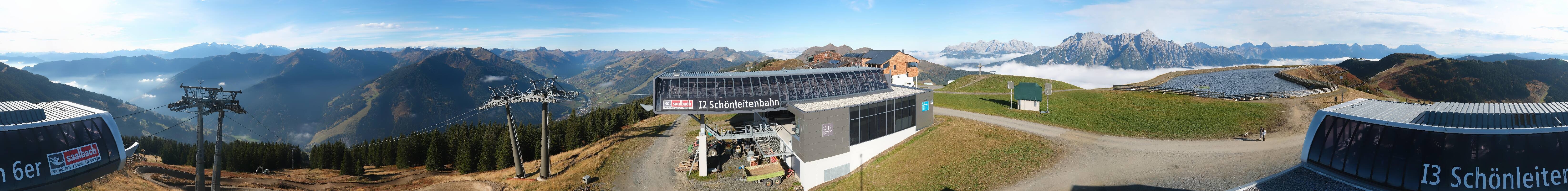 Archiv Foto Webcam Wildenkarkogel bei Saalbach