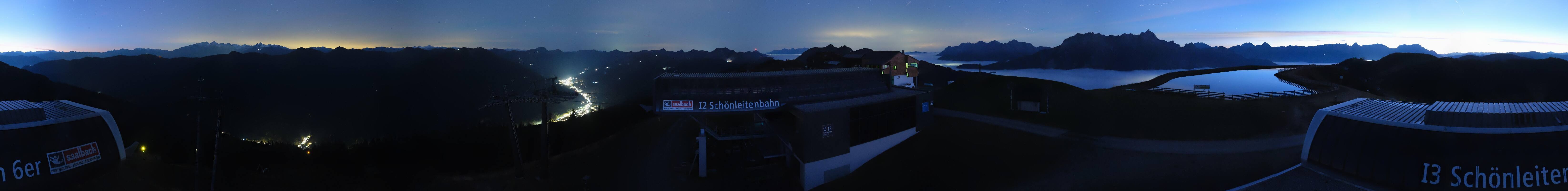 Archiv Foto Webcam Wildenkarkogel bei Saalbach