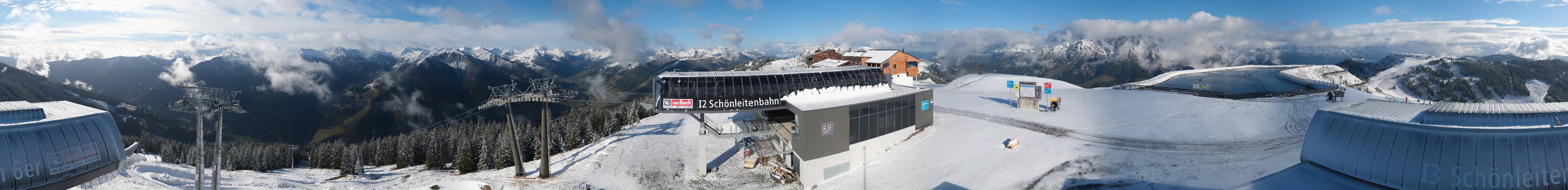 Archived image Webcam Wildenkarkogel (Saalbach)