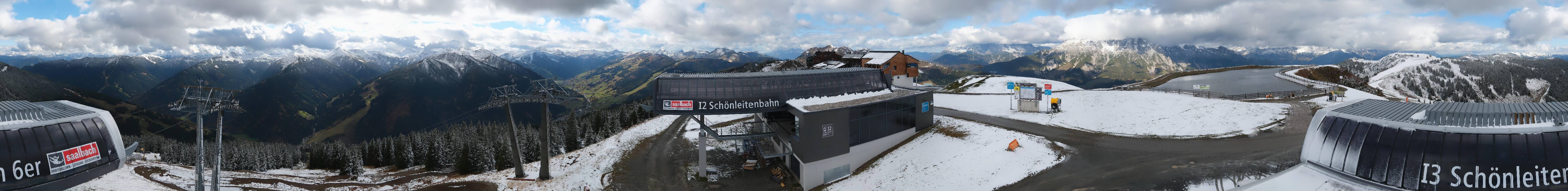 Archived image Webcam Wildenkarkogel (Saalbach)