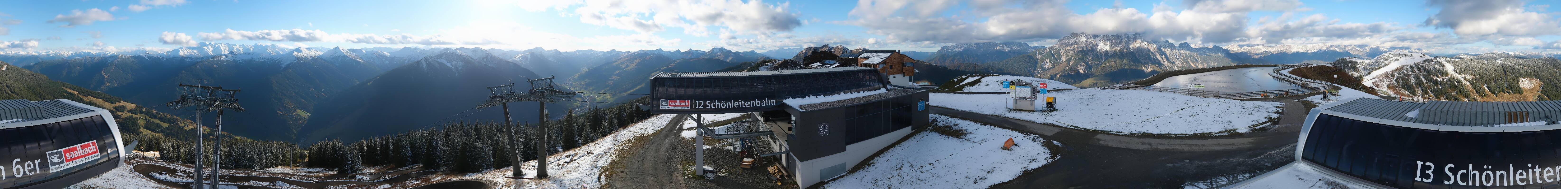Archiv Foto Webcam Wildenkarkogel bei Saalbach
