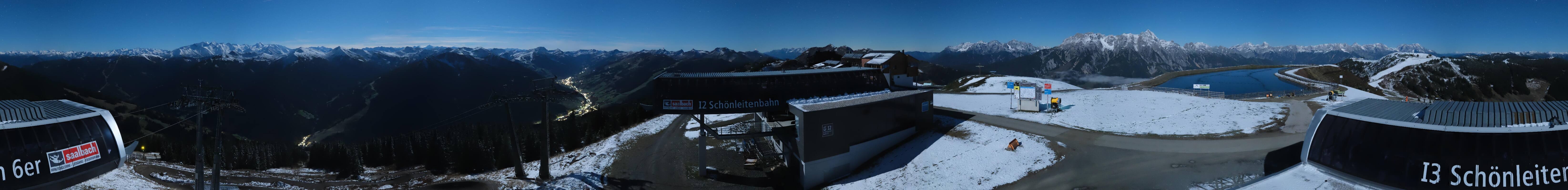Archiv Foto Webcam Wildenkarkogel bei Saalbach