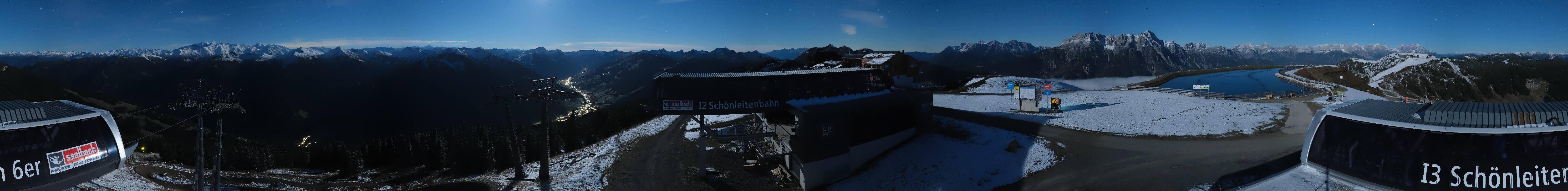Archiv Foto Webcam Wildenkarkogel bei Saalbach