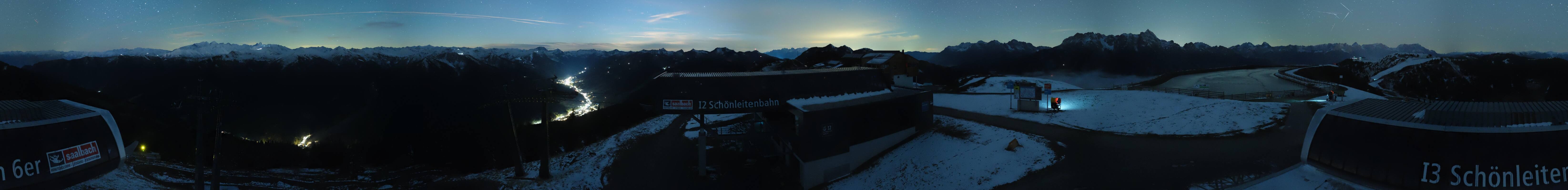 Archiv Foto Webcam Wildenkarkogel bei Saalbach