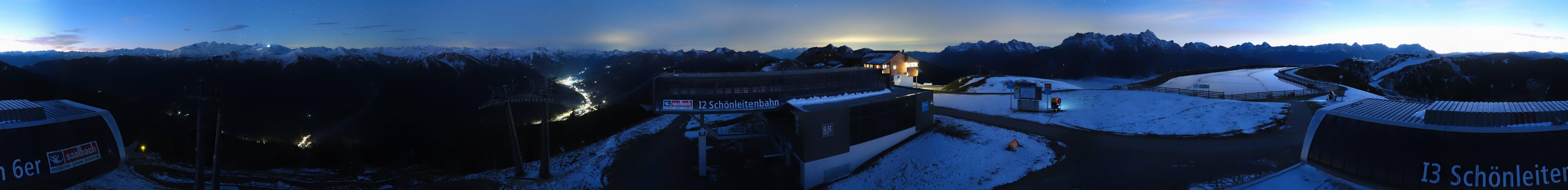 Archiv Foto Webcam Wildenkarkogel bei Saalbach