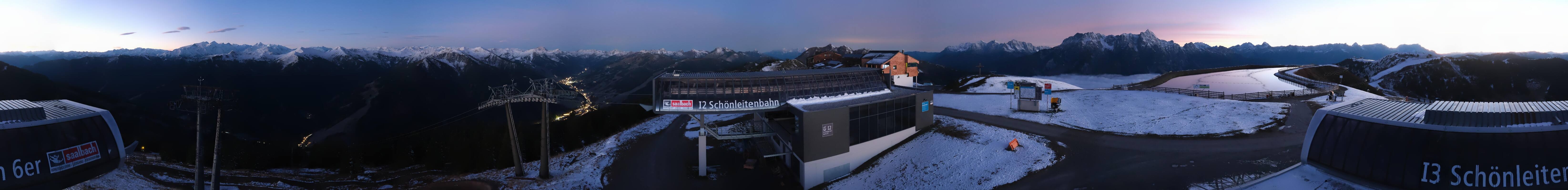 Archiv Foto Webcam Wildenkarkogel bei Saalbach