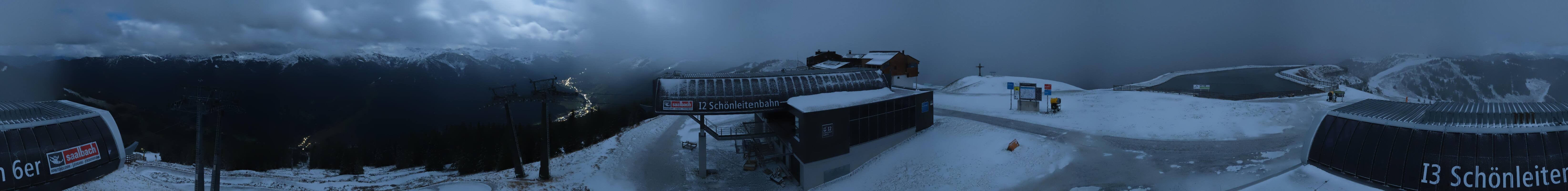 Archiv Foto Webcam Wildenkarkogel bei Saalbach