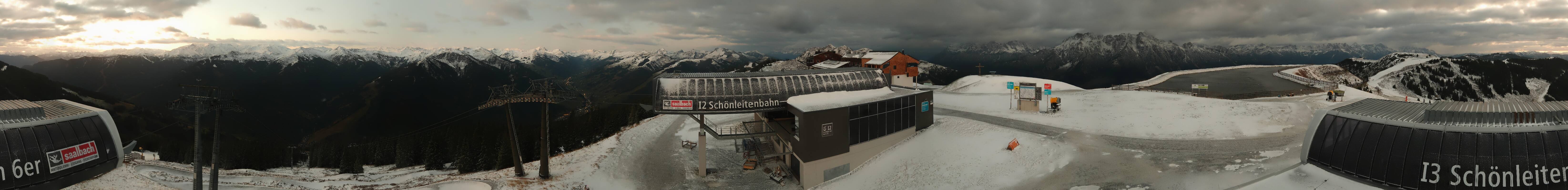 Archiv Foto Webcam Wildenkarkogel bei Saalbach