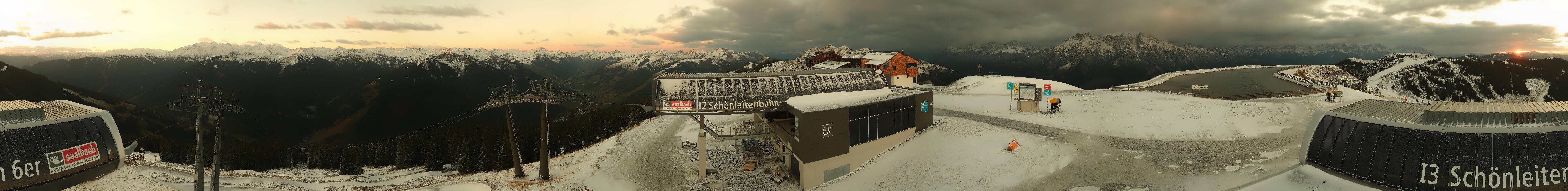Archiv Foto Webcam Wildenkarkogel bei Saalbach