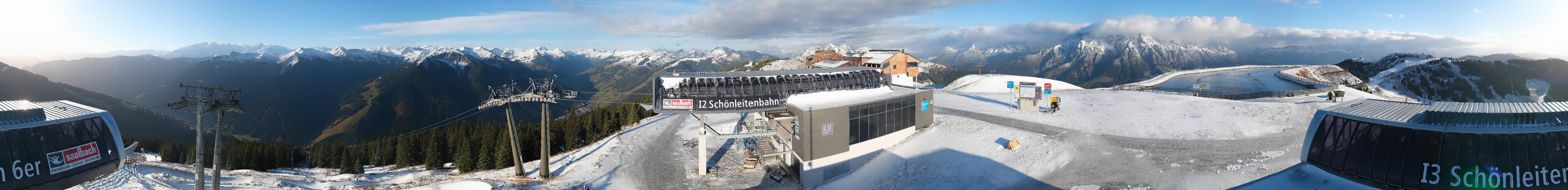 Archiv Foto Webcam Wildenkarkogel bei Saalbach