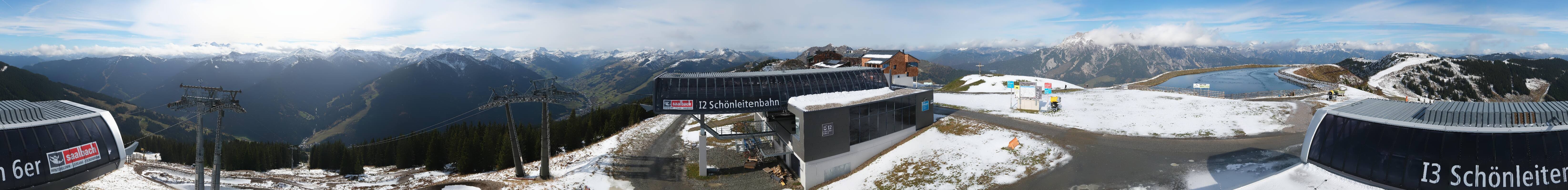 Archiv Foto Webcam Wildenkarkogel bei Saalbach